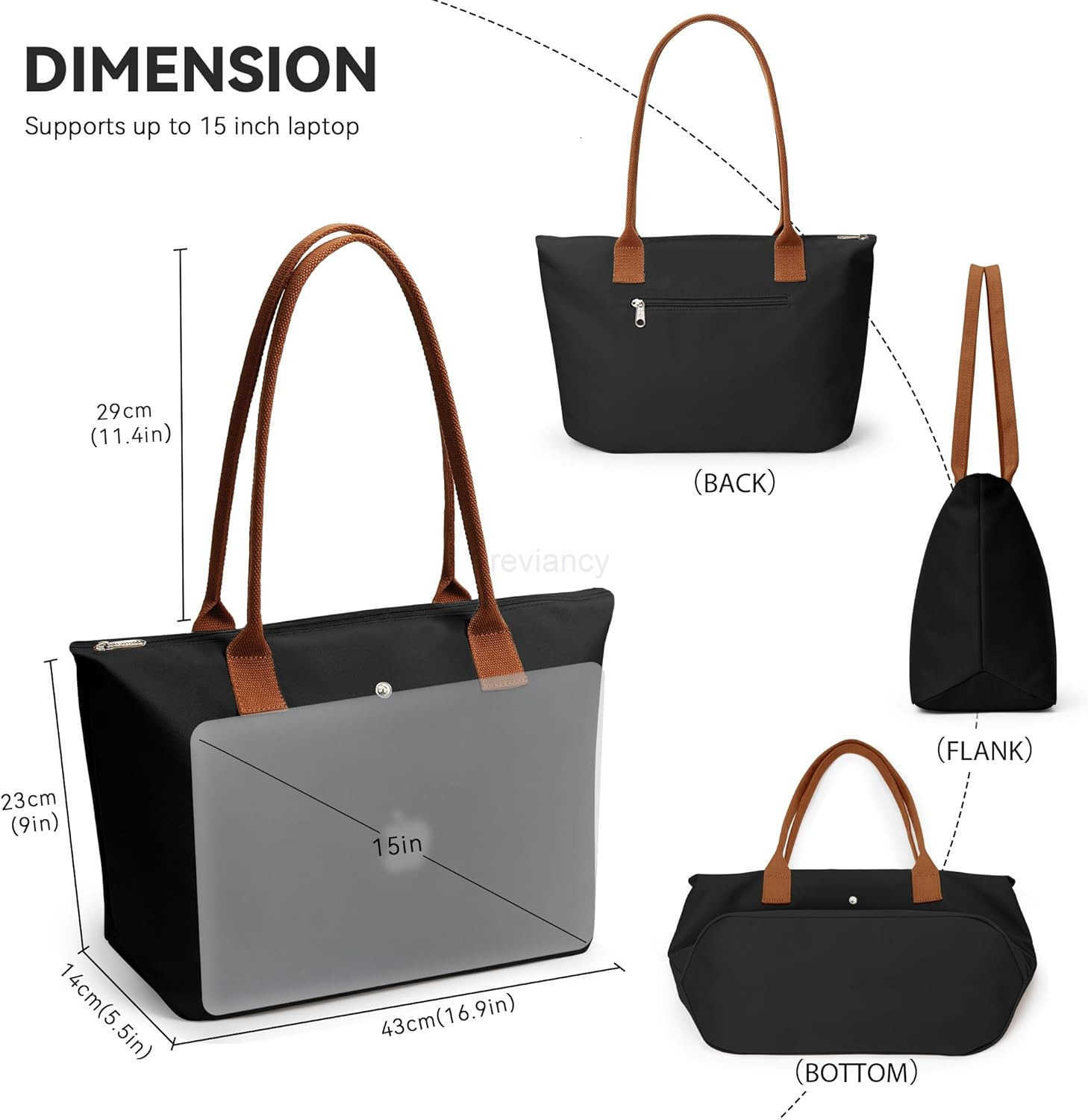 Tote Bag for Women Nylon TopHandle PurseShoulder Hobo handBag with Zipper Leisure Foldable WeekendW250904