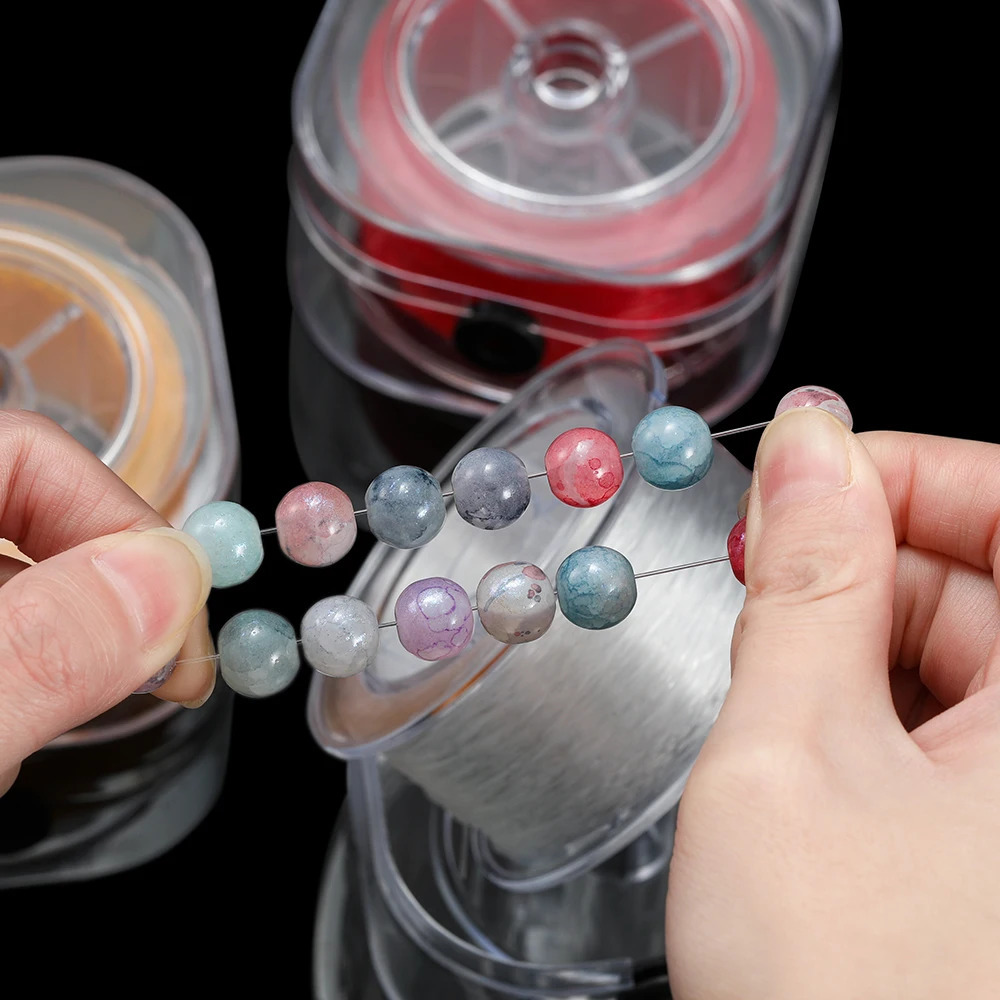 120MRoll Strong Elastic Crystal Beading Cord 050608mm for Bracelets Stretch Thread String Necklace DIY Jewelry Making 250828