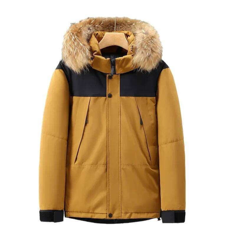 2024 Men Autumn Winter New Thick Warm Waterproof Parkas Men's Casual Cotton Padded Jackets Male Hooded Clothes Outerwear