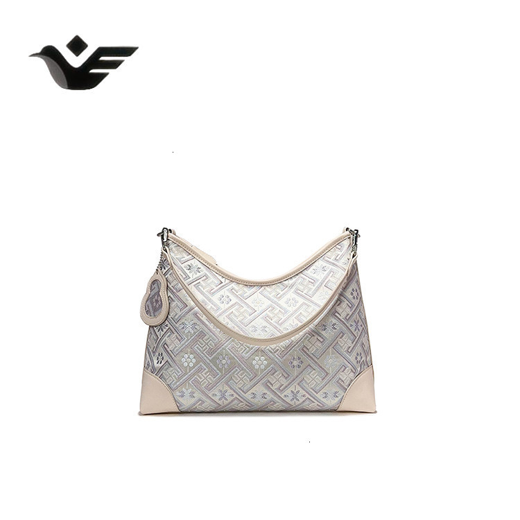 Feiyan Free Shipping New Designer Bag Luxury Shopping Bag New Chinese Style National Style Intangible Cultural Heritage Brocade Underarm Bag For Women