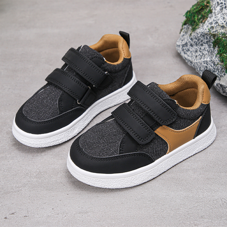 Spring and summer boys and girls soft-soled casual sneakers for primary school students, white sports shoes, comfortable and breathable