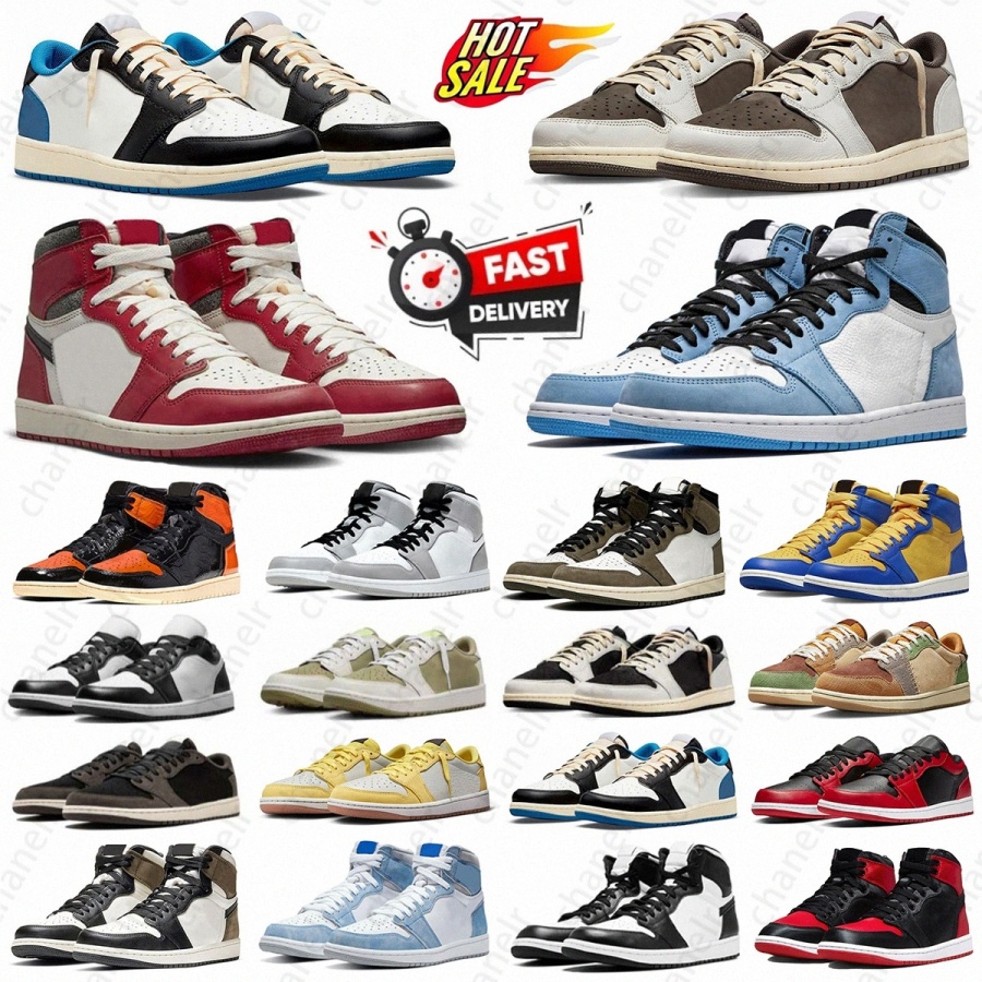 basketball shoes j1 mens womens 1s low sneakers sports 1 trainers sneaker Medium Olive Shadow White Black Mocha Canary Green Wolf Grey Blue Barons Pat i0mm#