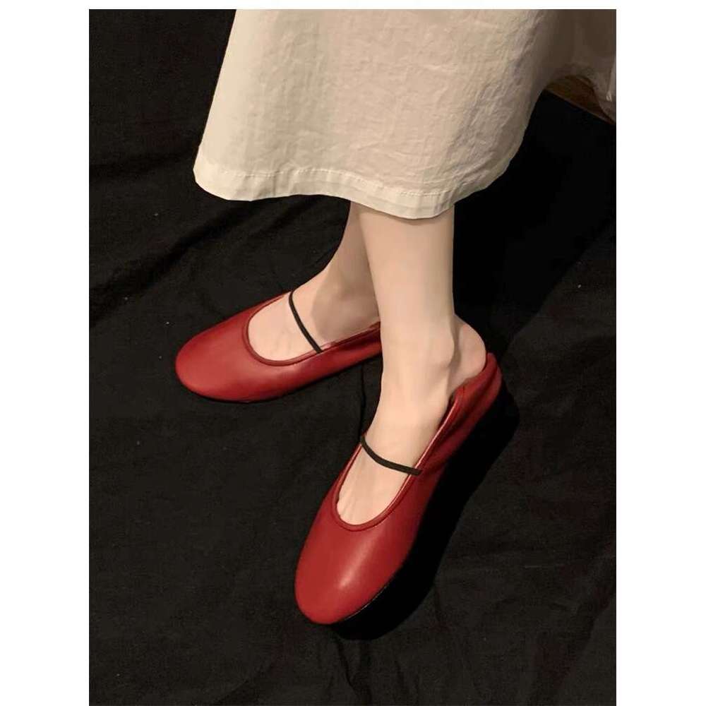 Sheepskin Version ~ 2025 New Genuine Leather Soft Sole Slip-On Designer Shoe Flat Casual Loafers for Women