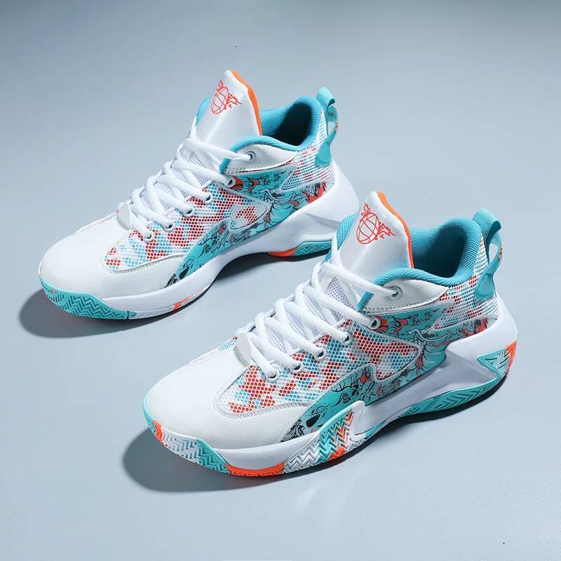 For Breathable Confortable Sports Shoes Training Athletic Basketball Sneakers Men Zapatos De ddmysaturn