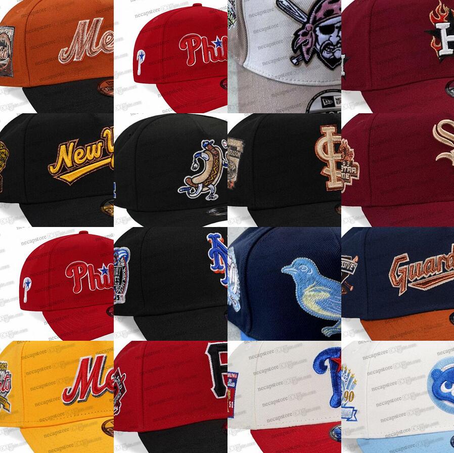 Men's Baseball A-Frame Adjustable Hat Women Designer Vintage Sport Snapback Caps Adult curved brim cap Outdoor Golf trucker cap mets Chapeau bone Mix Sp3-04