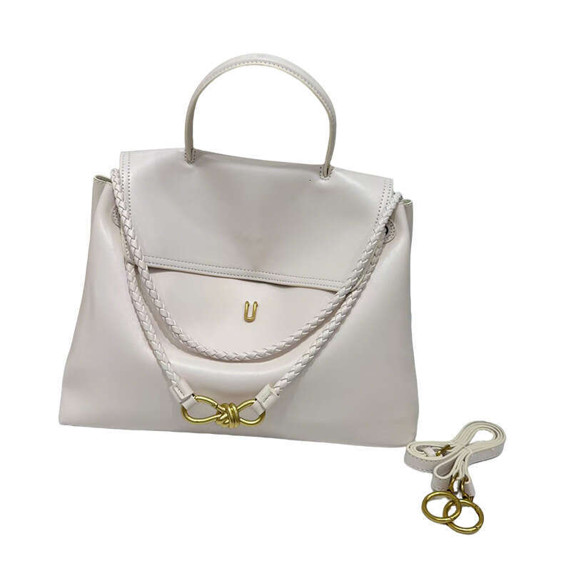 Luxury bag Hot Selling Plain Fashion Light Versatile Bowknot Gold Buckle Single Shoulder Crossbody Handheld Genuine Leather Tote Bag