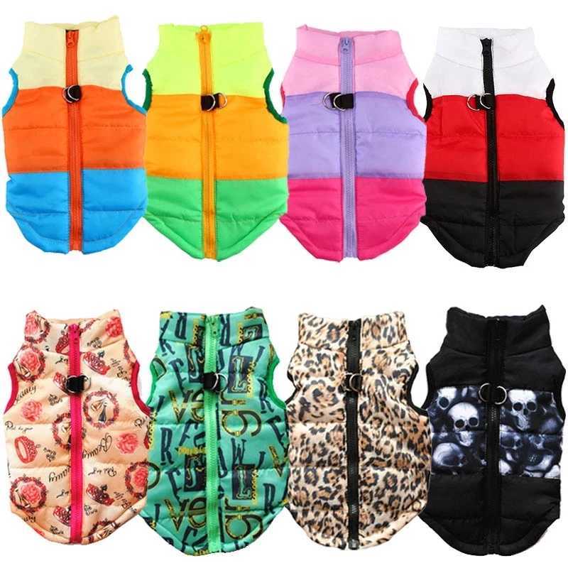 Winter Dog Clothes for Small Dogs Windproof Puppy Vest Warm Coat et Padded Clothes Pet Cat Dog Outfit Chihuahua Clothing W250904