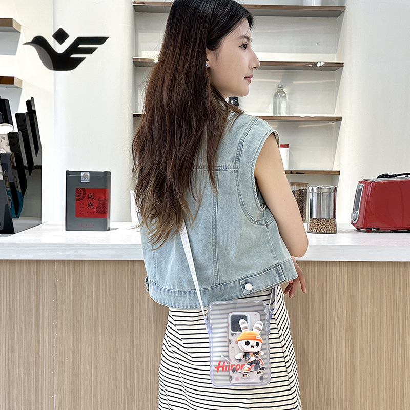 Feiyan Free Shipping New Designer Bag Luxury Shopping Bag Summer High-end Niche Bag For Women Transparent Crossbody Jelly Bag Cute Phone Bag Transpare