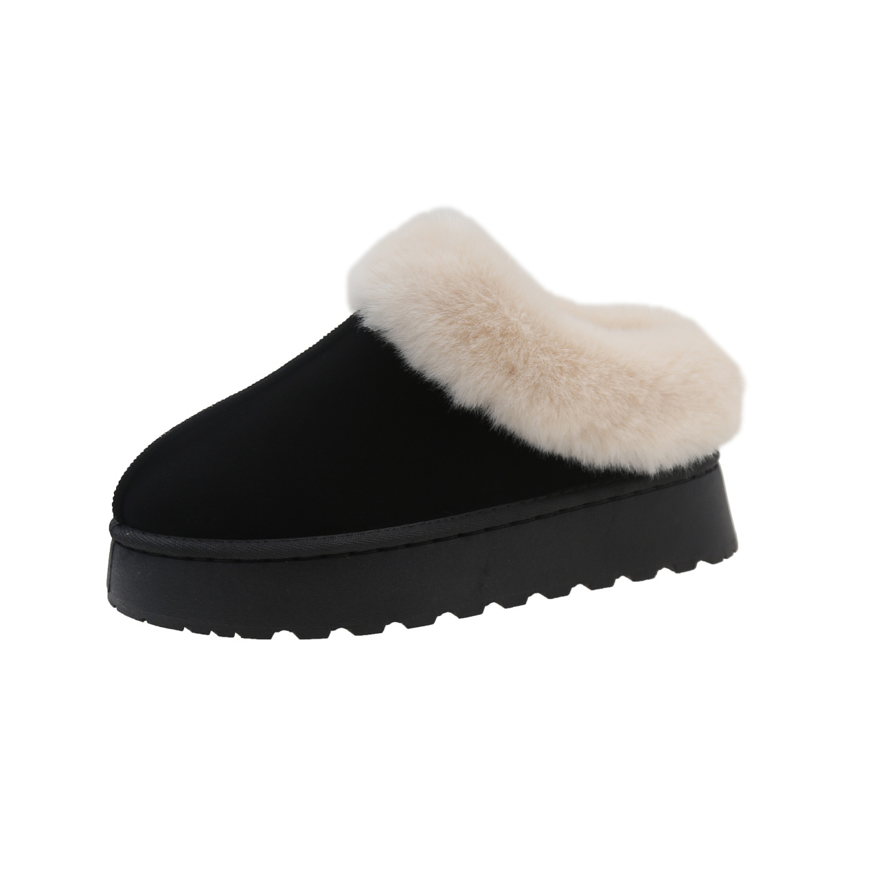 Hot new free shipping designer slippers for womens slippers black brown khaki grey red Winter new casual and fashionable cotton shoes with thick velve