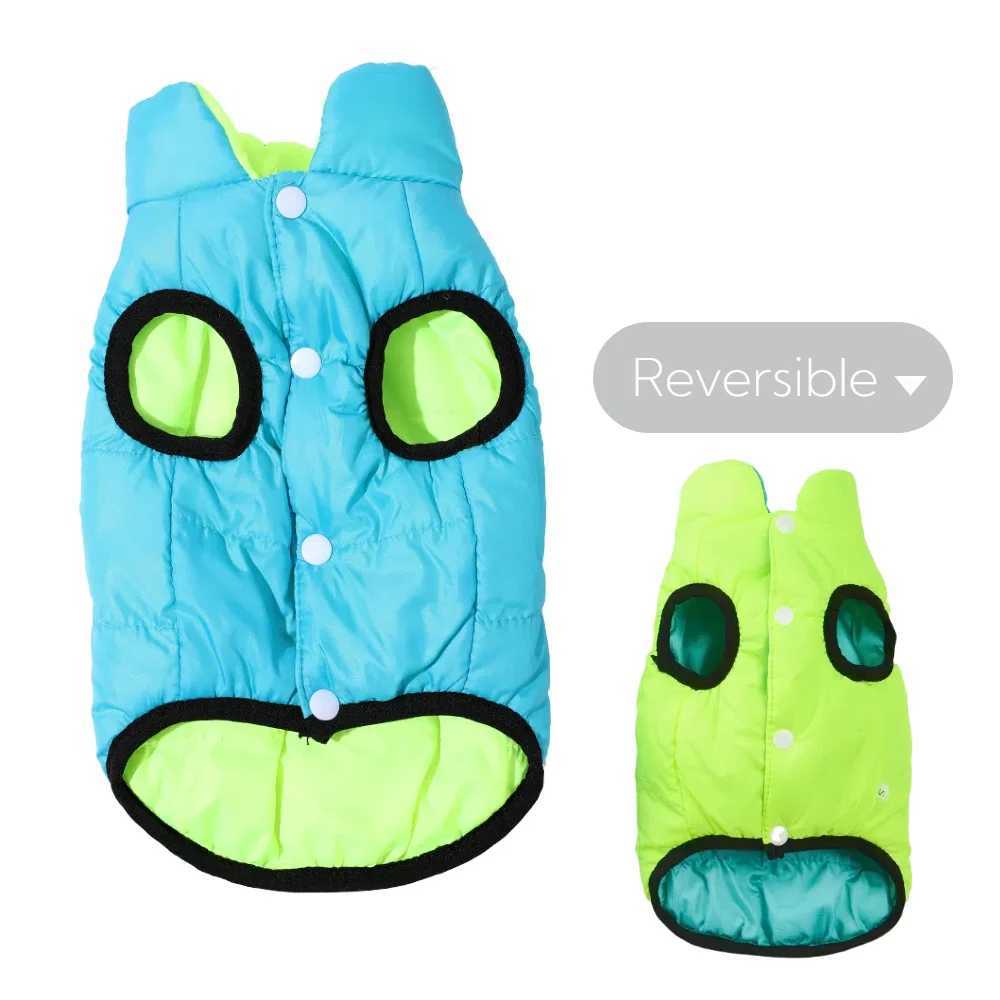 Camouflage Print Dog Clothes For Small Medium Dogs Cute Reversible Pet et Warm Winter Windproof Cat Chihuahua Yorkshire Coat W250904