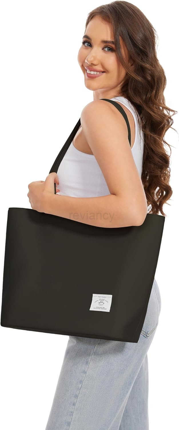 Tote Bag for Women Large Waterproof Shoulder Bag Zipper Casual Hobo Handbag Work Shopping LightweightW250904