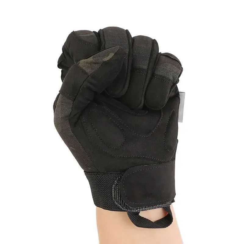 ersongear Tactical Lightweight Camo Gloves Hunting Airsoft Combat Full Finger Hand Protective Handwear Cam Hiking 8726XJ250904