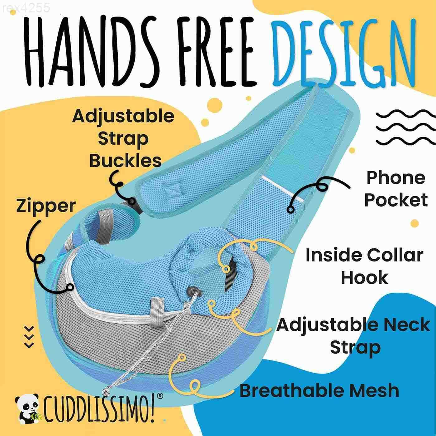 Carrier Carefully Sized for Teacup Toy Breed Puppies Cats Under 6lb Soft Pouch for Small Dogs Yorkies Chihuahuas Ideal for HandsFree Travel Walks Pink