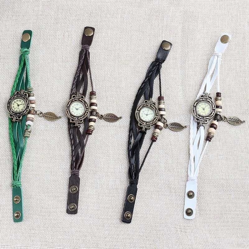 High Quality Wen Genuine Leather Vintage Quartz Dress Watch Bracelet Wristwatches watch wen luxury watch X250904