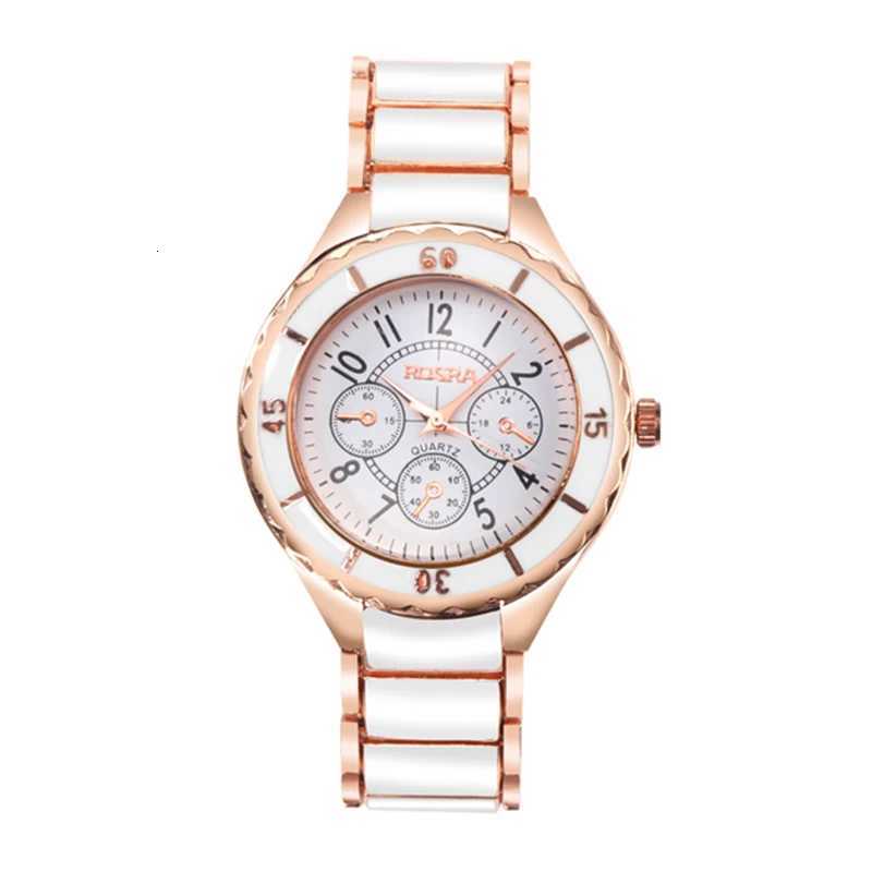 Wen Watches Rose Gold White Quartz Steel Watch Mujer Elegant Design Clock Ladies Wristwatch Bayan Kol Saati Feminino Reloj X250904