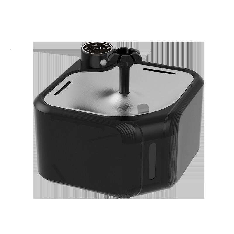 famous brand New Stainless Steel Pet Dispenser With Automatic Feeding Intelligent Circulation For Cats And Dogs To Drink Water While