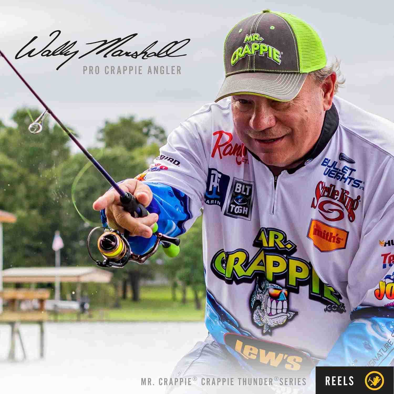 Spinning Fishing Reel 2 Bearing System Right or LeftHand Retrieve Crappie Thunder Green W250904