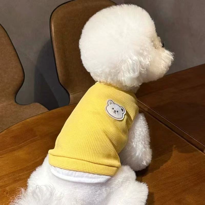 T1116 Pet clothes spring and autumn Teddy Bichon Pomeranian small dog Yorkshire Terrier Maltese dog clothes autumn