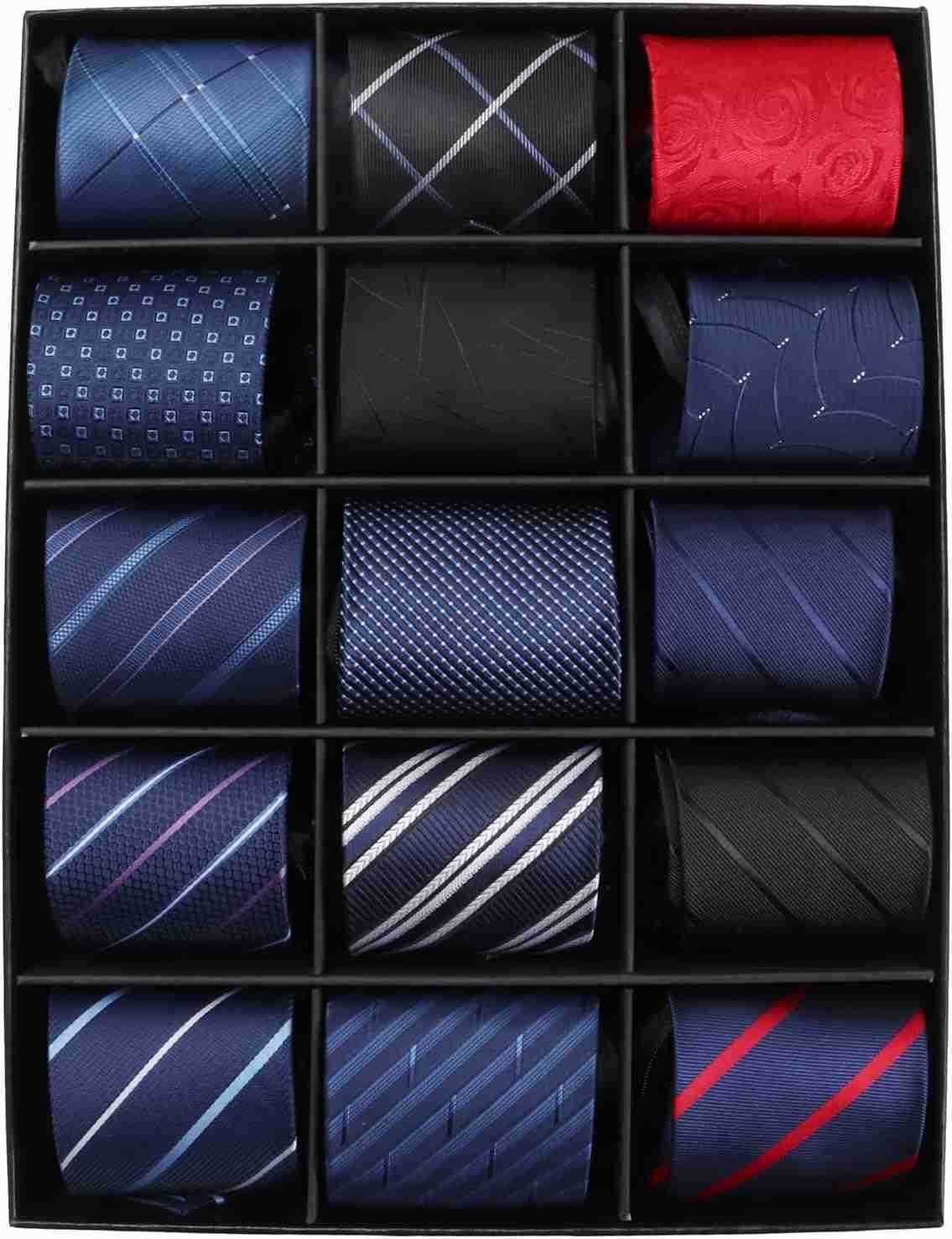 Mens Ties Mens Zipper Ties Neckties for Men Silky Zip Up Ties Mens Pretied Ties SetW250904