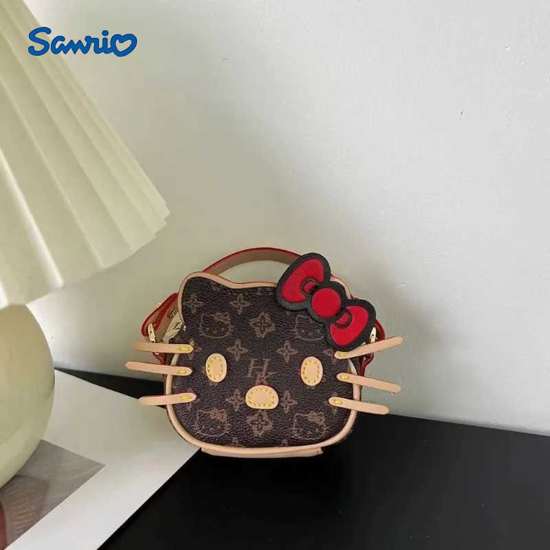 Sanrio Portable Sanrio Chain Purse with Adorable Embellishments - Compact Style Cross Body Shoulder Bag