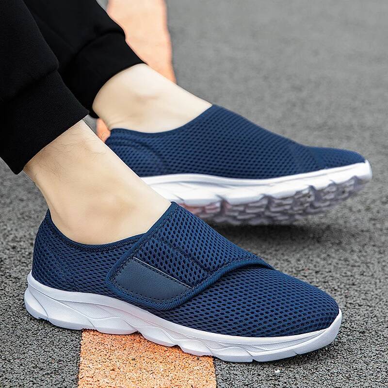 Men Orthopedics Wide Feet Swollen Walking Casual Sneakers Fashion Thumb Eversion Adjusting Soft Comfortable Diabetic Man Shoes ddmysaturn