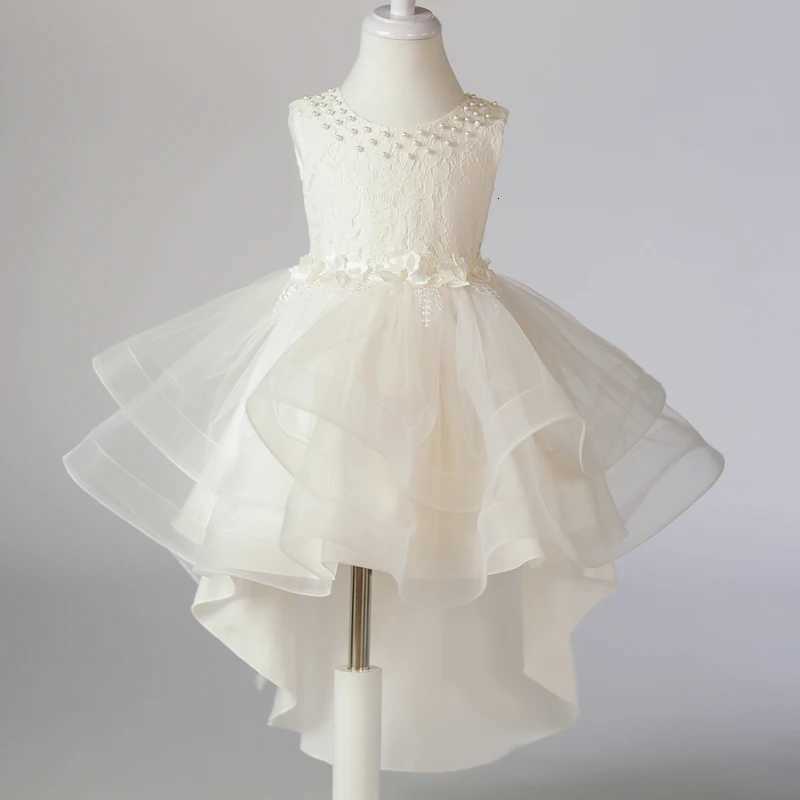 T2823 Girls Princess Sequins Dresses Baby Wedding Christmas Party Trailing Dress Teenager Children Kids Elegant Vestidos Z250904