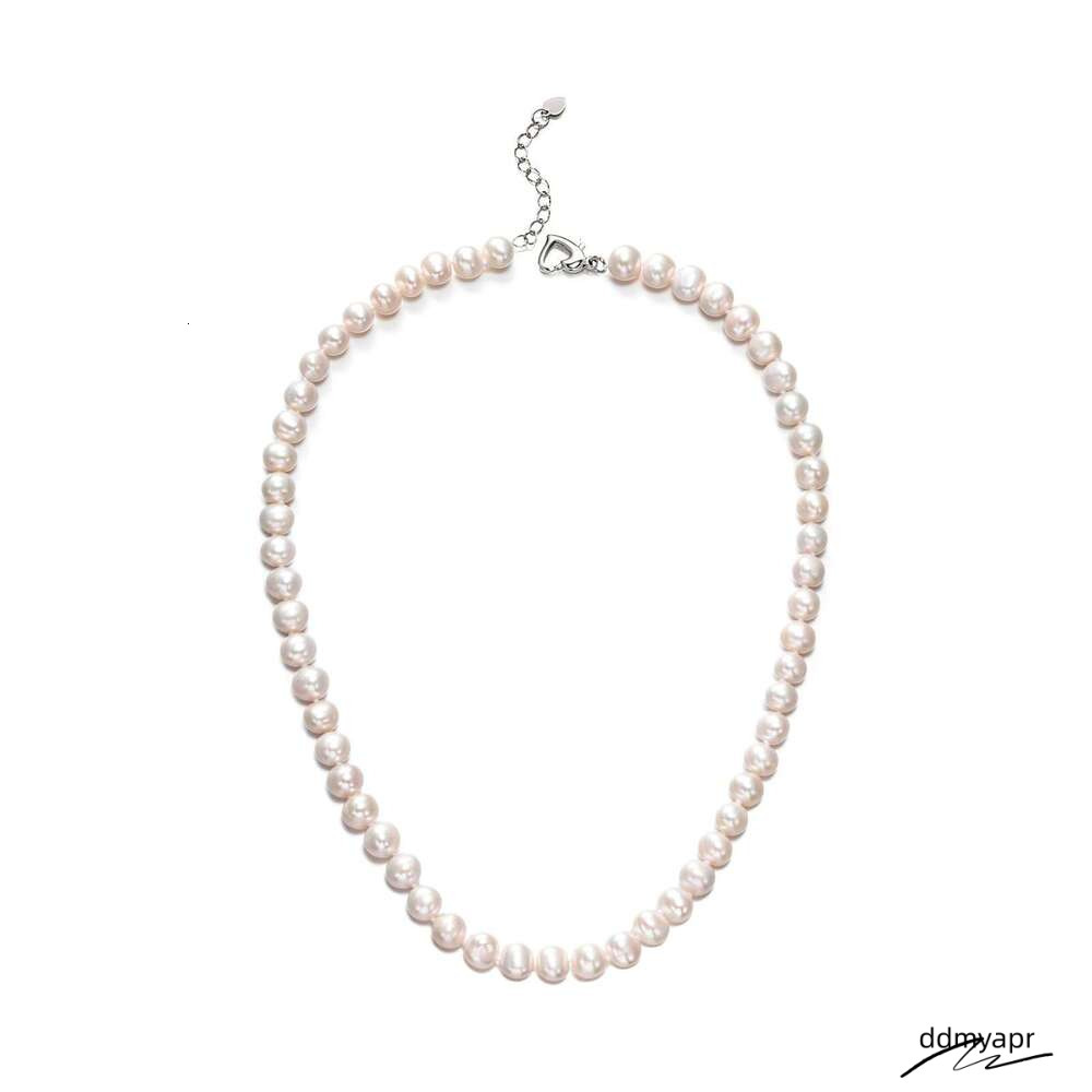 Elegant Multi Size Ddmyday Imitation Pearl Necklace Layered Beaded Chain Statement Jewelry For Women And Men Ddmyday