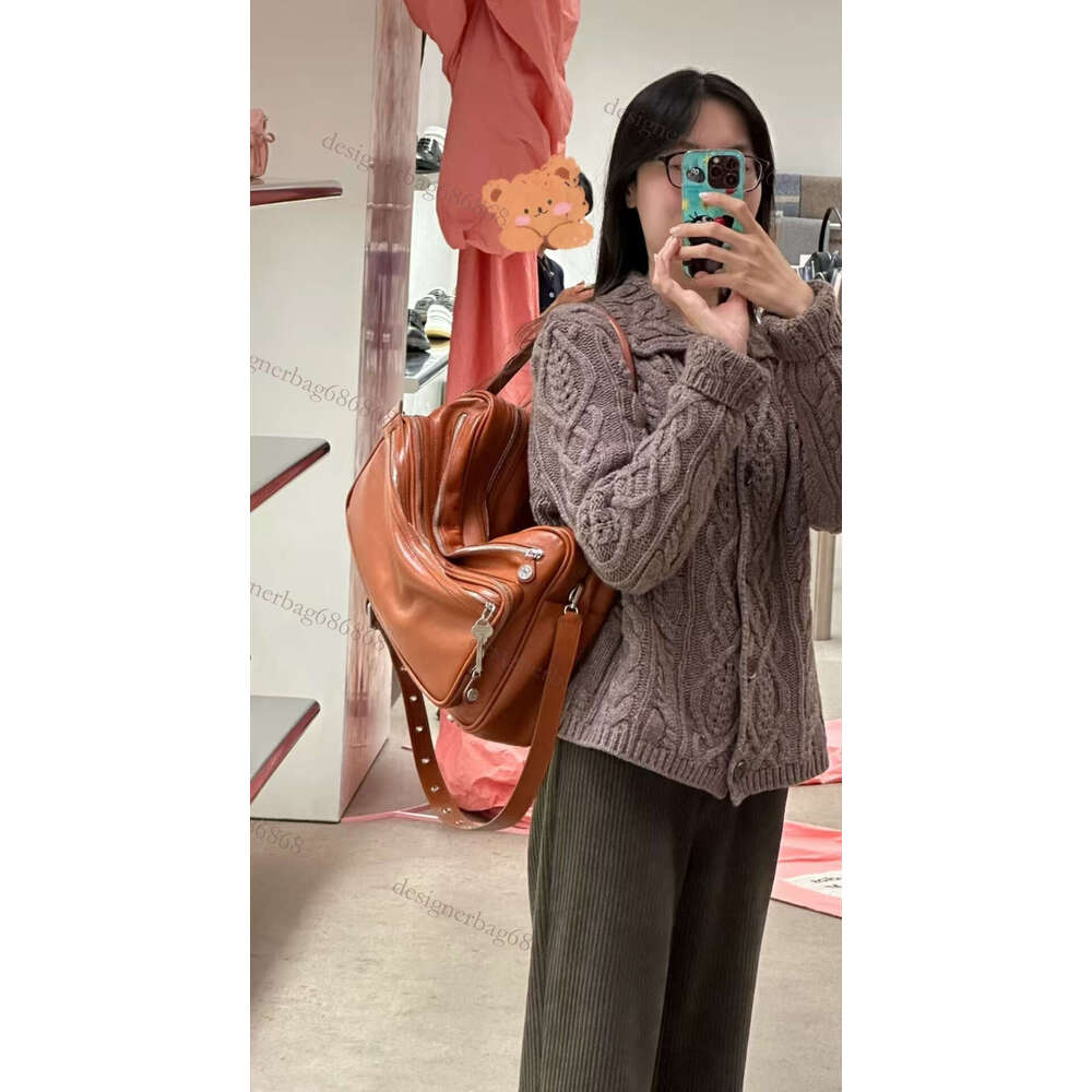 Designer Bag Tote Bag Shoulder Bag 2025 Summer New Small Niche Zipper Motorcycle Women Same Style Handbag Fashion Casual Single Shoulder Crossbody Bag