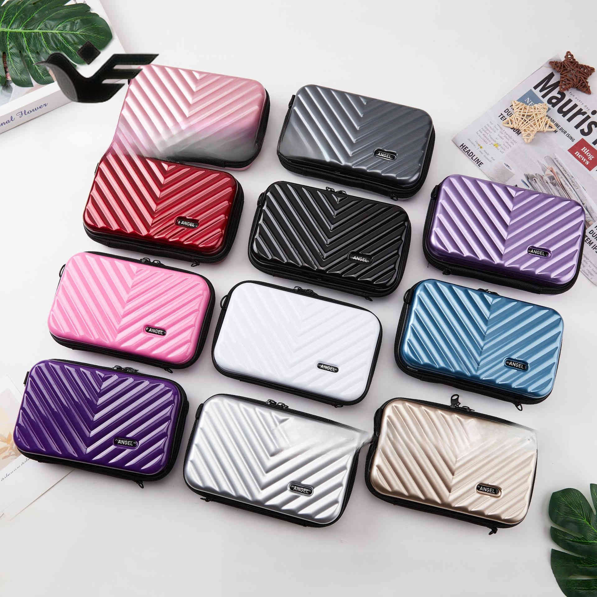 Feiyan Free Shipping New Designer Bag Luxury Shopping Bag Internet Celebrity New 7inch PC Makeup Bag Phone Bag Version Small Suitcase Hard Shell Trave
