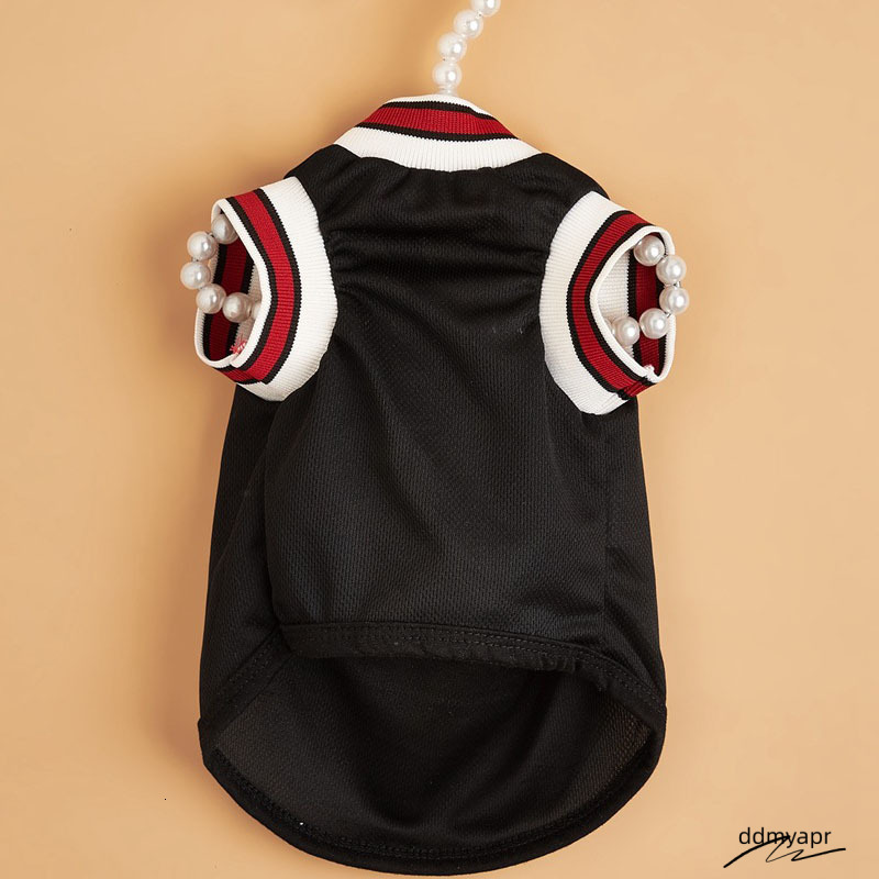 Mesh Breathable Clothes Schnauzer Teddy Sport Large Dog Jersey Basketball Clothing Puppy T-Shirts Summer Pet Cat Shirts Ddmyday