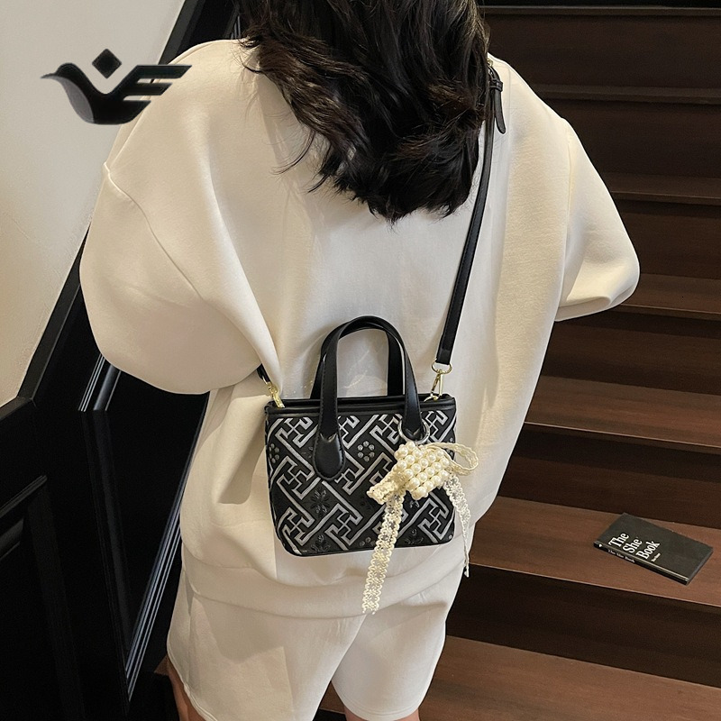 Feiyan Free Shipping New Designer Bag Luxury Shopping Bag Casual Fashion High-end Ethnic Style Handbag National Style Light Luxury Versatile Shoulder 