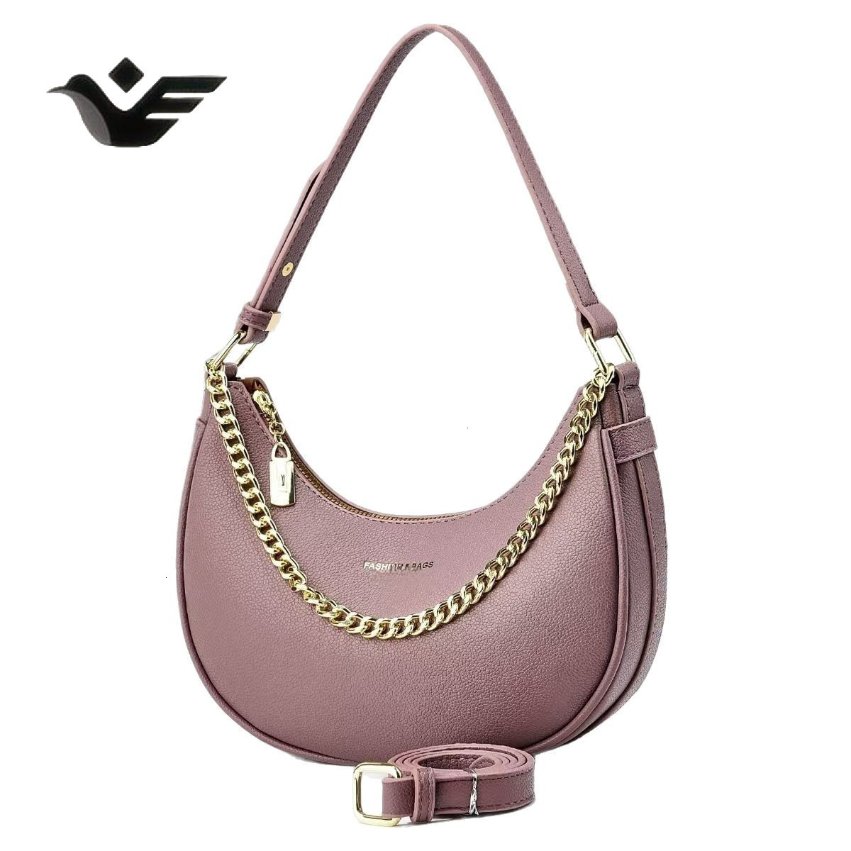 Feiyan Free Shipping New Designer Bag Luxury Shopping Bag Trade Manufacturer Elegant Simple Trendy Niche Dumpling Bag Large Capacity Trendy Personalit