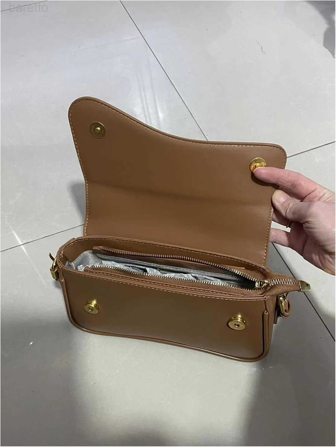 Womens Leather Shoulder Bag Clutch Purses Trendy Hobo Crossbody Handbags Y2K Saddle Flap Underarm Purse M250903