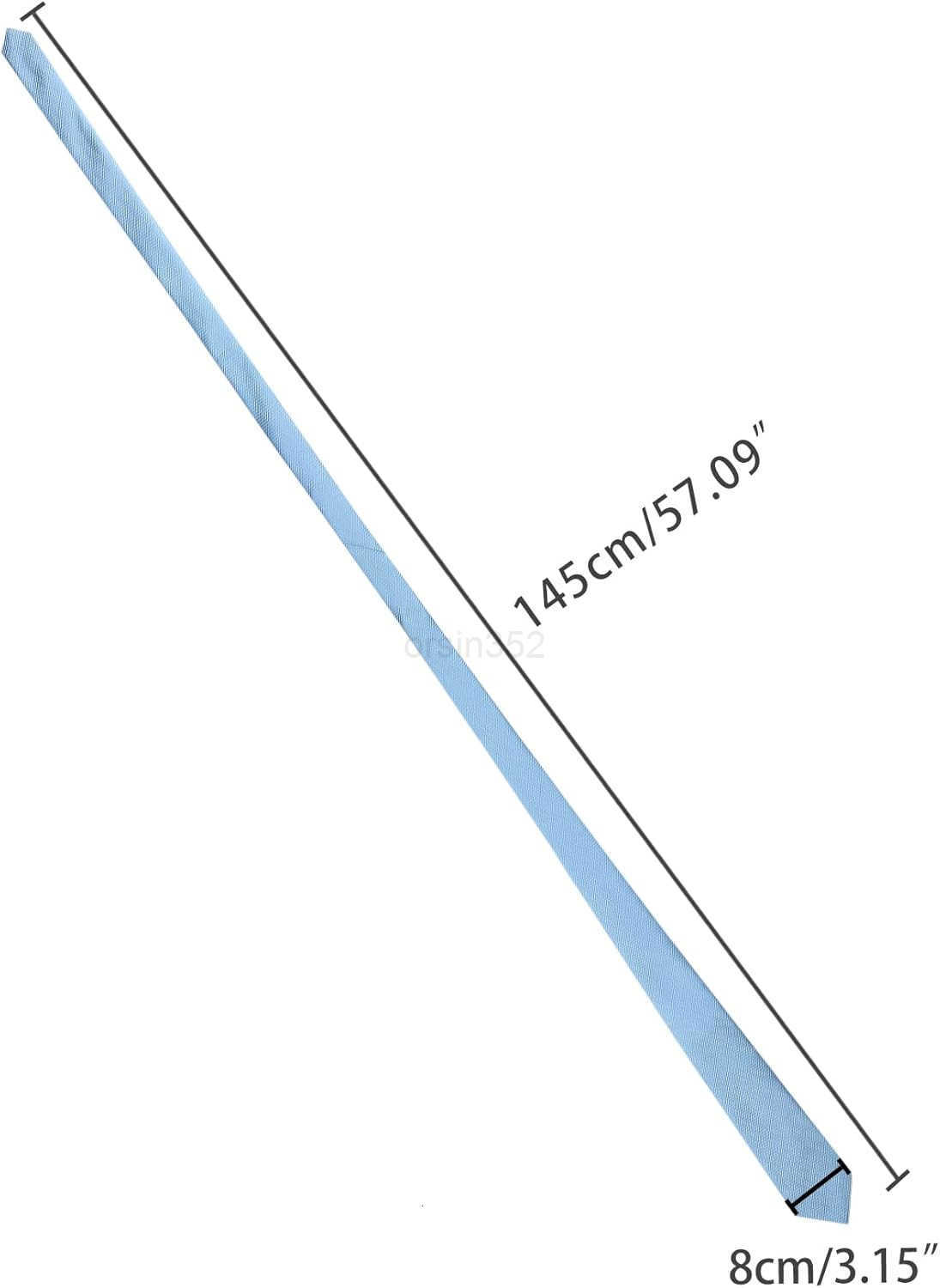 Mens Solid Color Selftied Stripes Textured Wide Tie Neck Wedding Formal TiesW250904