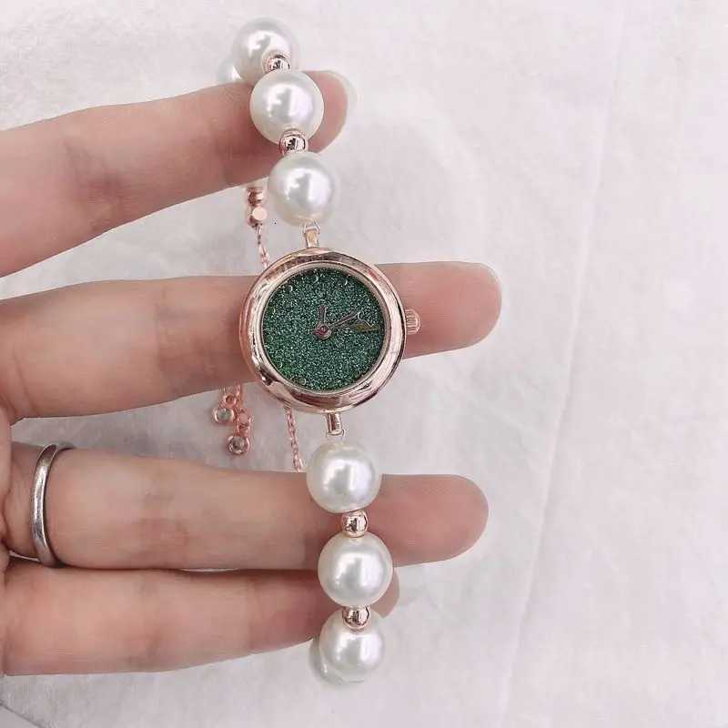 Rantic Style Quartz Wen Watch Fashion Pearl Ball strap Elegant Dress Girl Wristwatches Fem Clock X250904