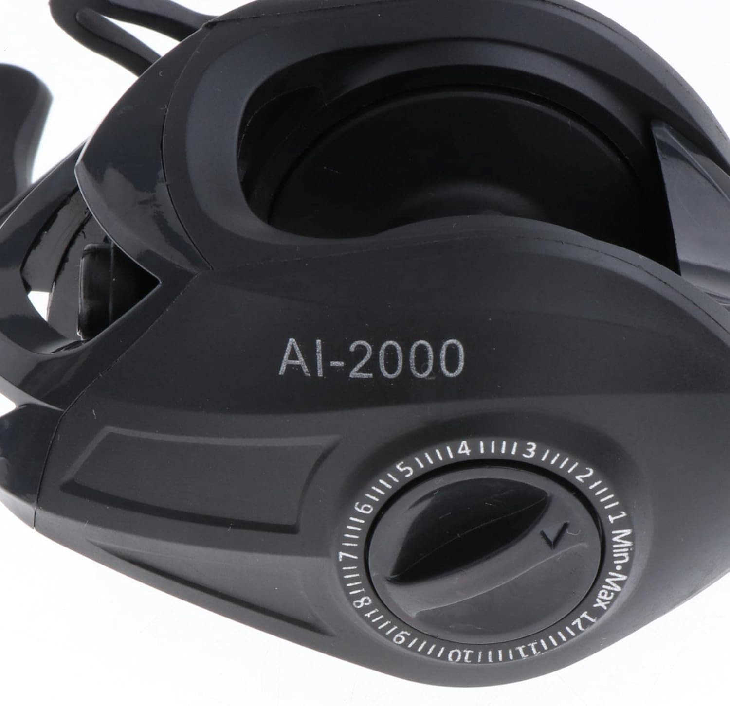 Baitcaster Fishing Reel 76 LB Drag 1 Shielded Ball Bearings Brake System W250904