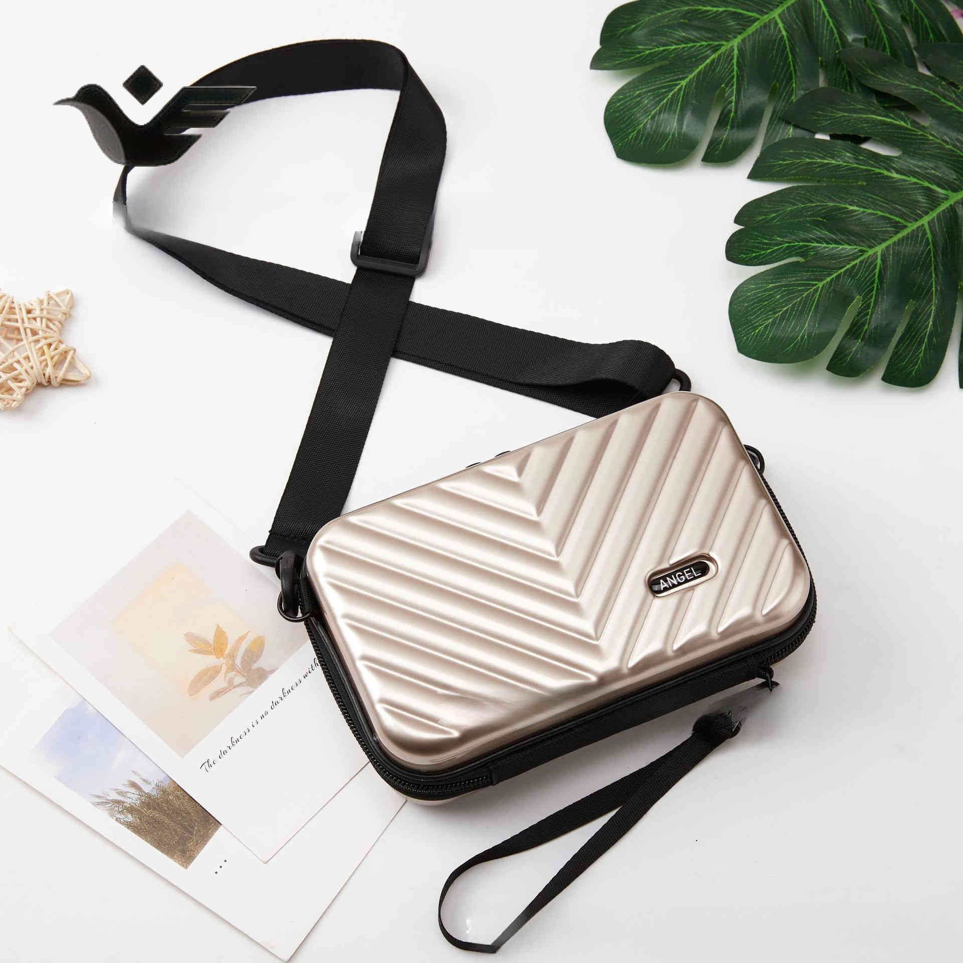 Feiyan Free Shipping New Designer Bag Luxury Shopping Bag Internet Celebrity New 7inch PC Makeup Bag Phone Bag Version Small Suitcase Hard Shell Trave