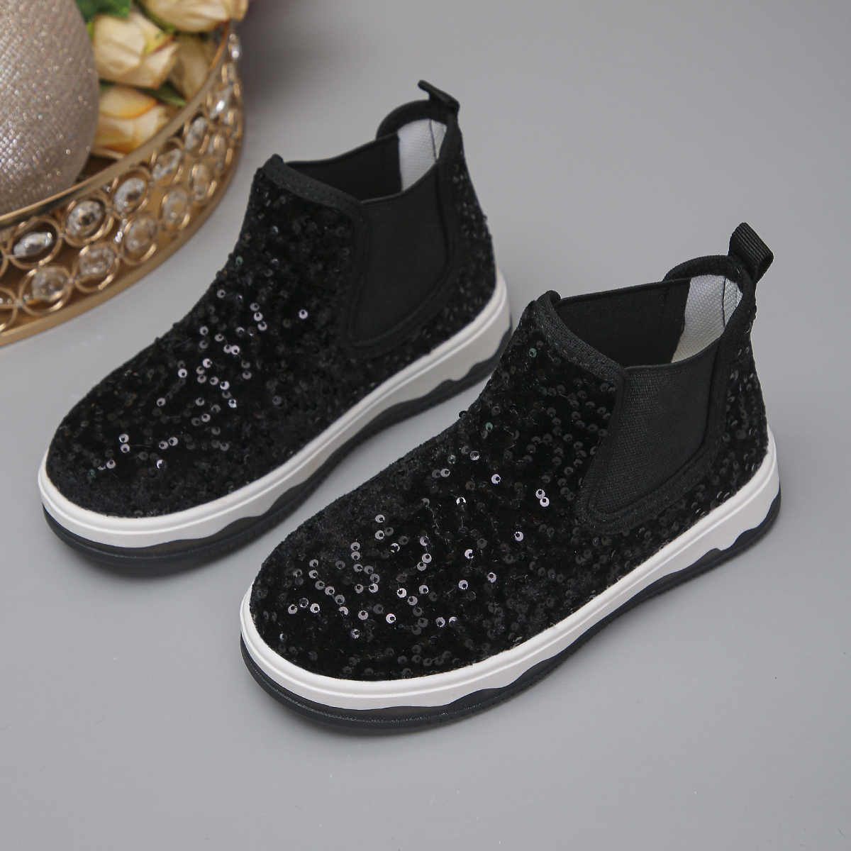 Fashionable children's single boots; Girls' fashionable short boots