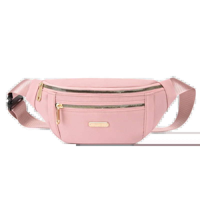 Women Waist Bag Fanny Pack Zipper Chest Bag Female Banana Bag Money Pouch Travel Shoulder Purse Belly Pocket Hip Bum Bag 250903
