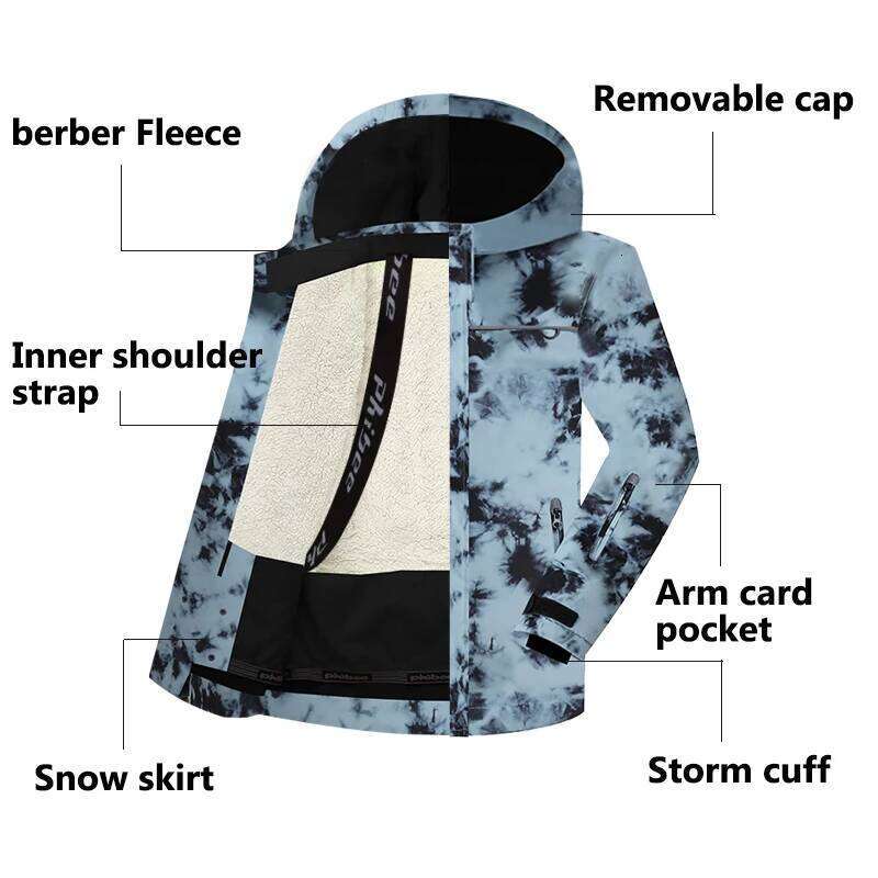 Children's Ski Snowboard Winter Suits Skiing Sets Waterproof Windproof Boys Jackets Pants Snow Coat For Kids