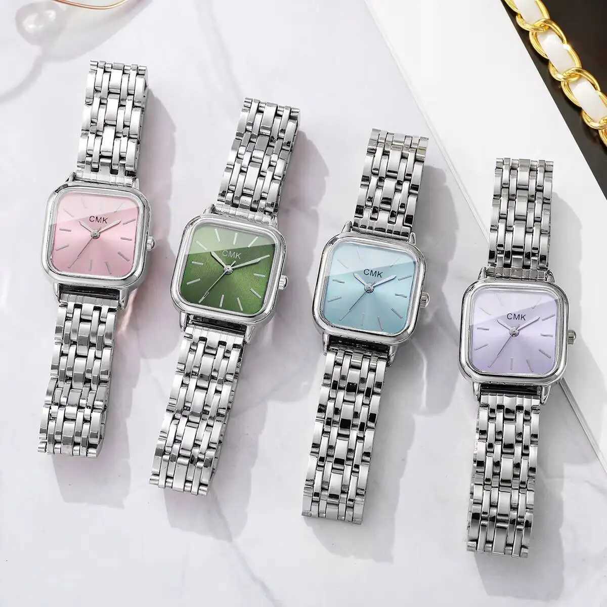 Fashion Square Wen Watches Simple Dial Analog Quartz Wristwatches Girls Clock Reloj Mujer X250904