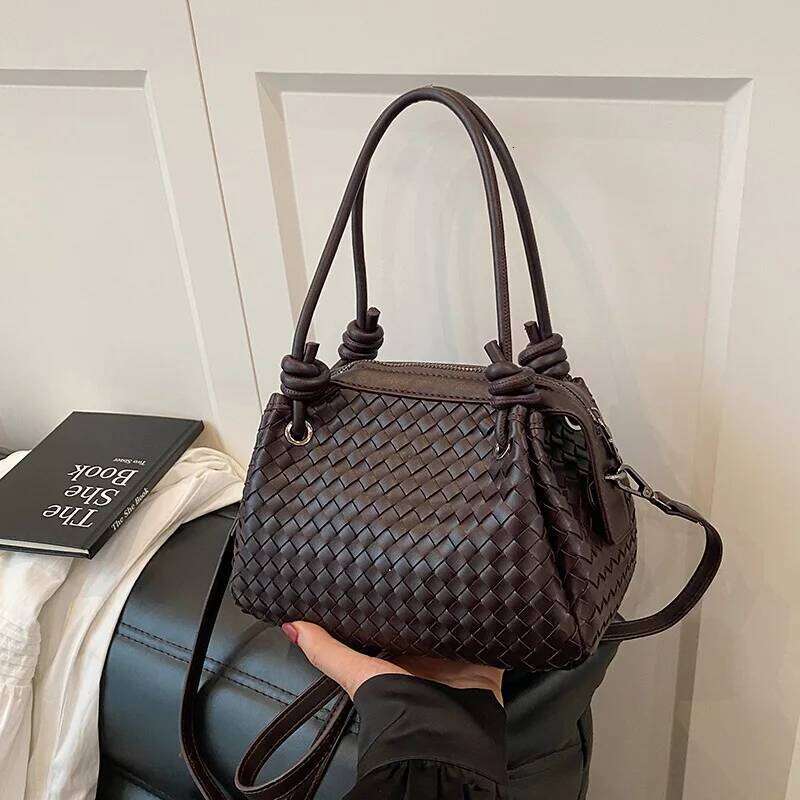 Hot Selling Summer Woven Tote Bag Inspired Braided Shopper Lightweight Beach To Work Purse For Women Designer Bags