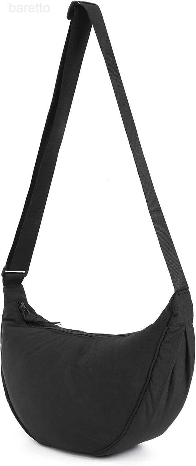 Crossbody Bag Hobo Sling Crescent Bags Women Men Trendy Small Shoulder Bag Purse Dumpling Casual Handbag Adjustable Strap M250903