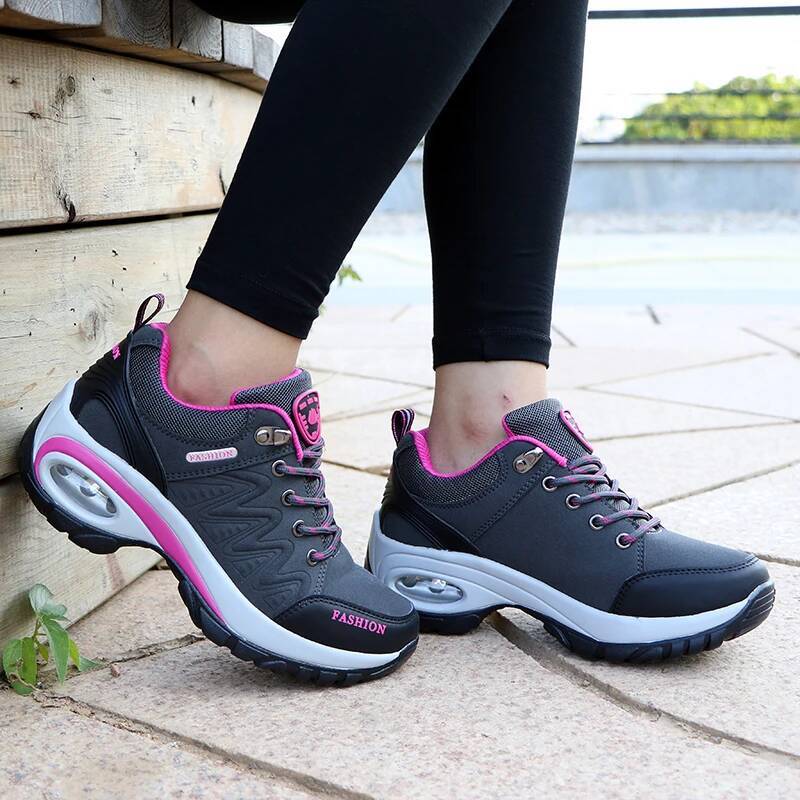 Ladies Sneakers Comfortable Breathable Platform Fashion Lace Up Female Casual Shoes for Women Outdoor Short Boots ddmysaturn