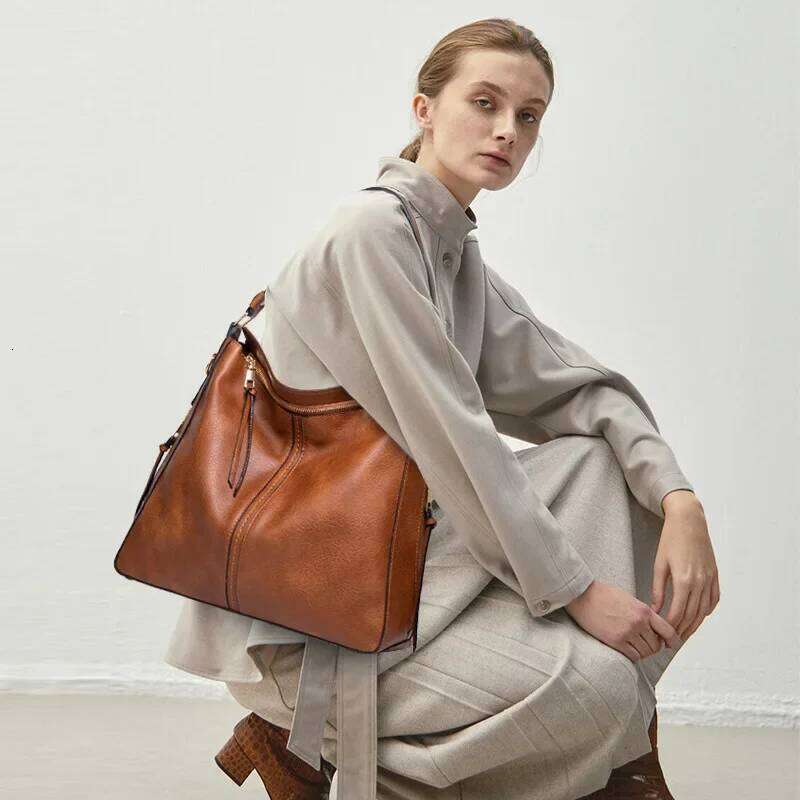 Fashionable Large Capacity Women's Handbag New Style Cross-Border Ladies Single Shoulder Tote Bag Wholesale For Women