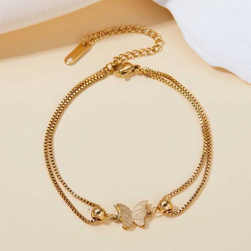 Stainless Steel Exquisite Elegant Compact Bracelet Mens Fashion Romantic Classic Adjustable Party Birthday Gifts Y250904