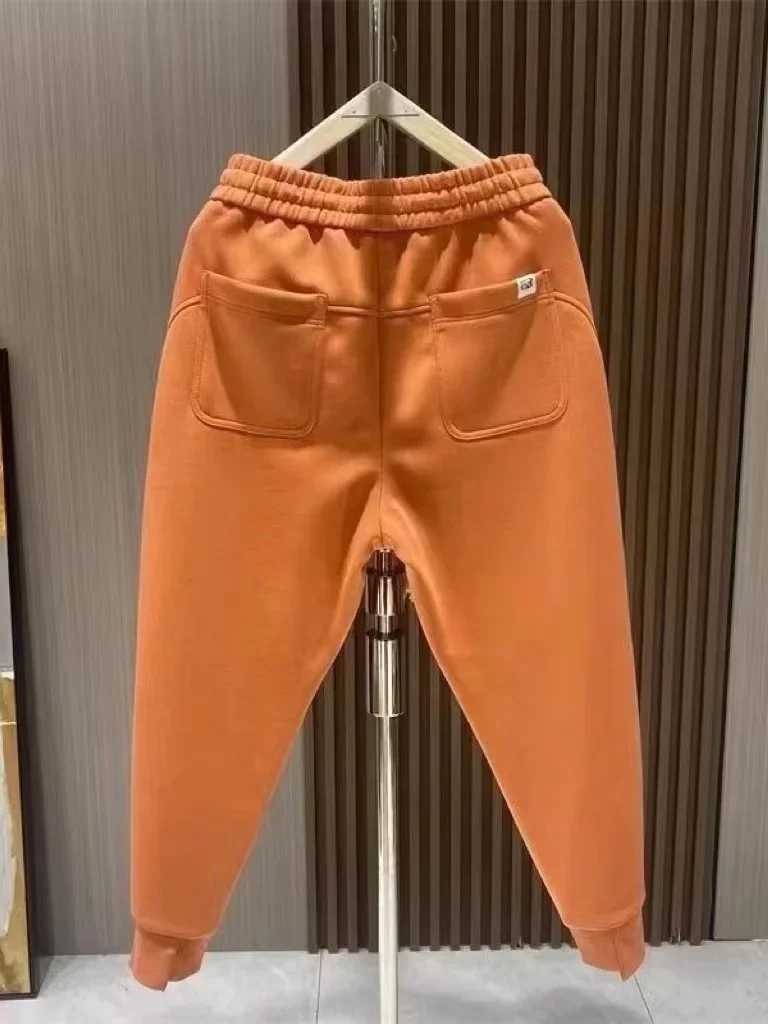 Trendy Casual Loose Sports Harlan Pants for Men Youth Dstring Elastic Waist Autumn Winter Faionable Loose Cuffed SweatpantsXJ250904