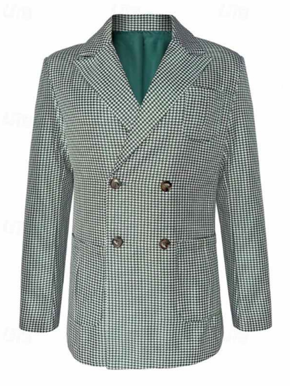 Casual Plaid Wedding Tuxedos 1 Piece Set Peaked Lapel Men Suit Classic Fi Double Breasted Evening Prom Grooms Blazers Customized