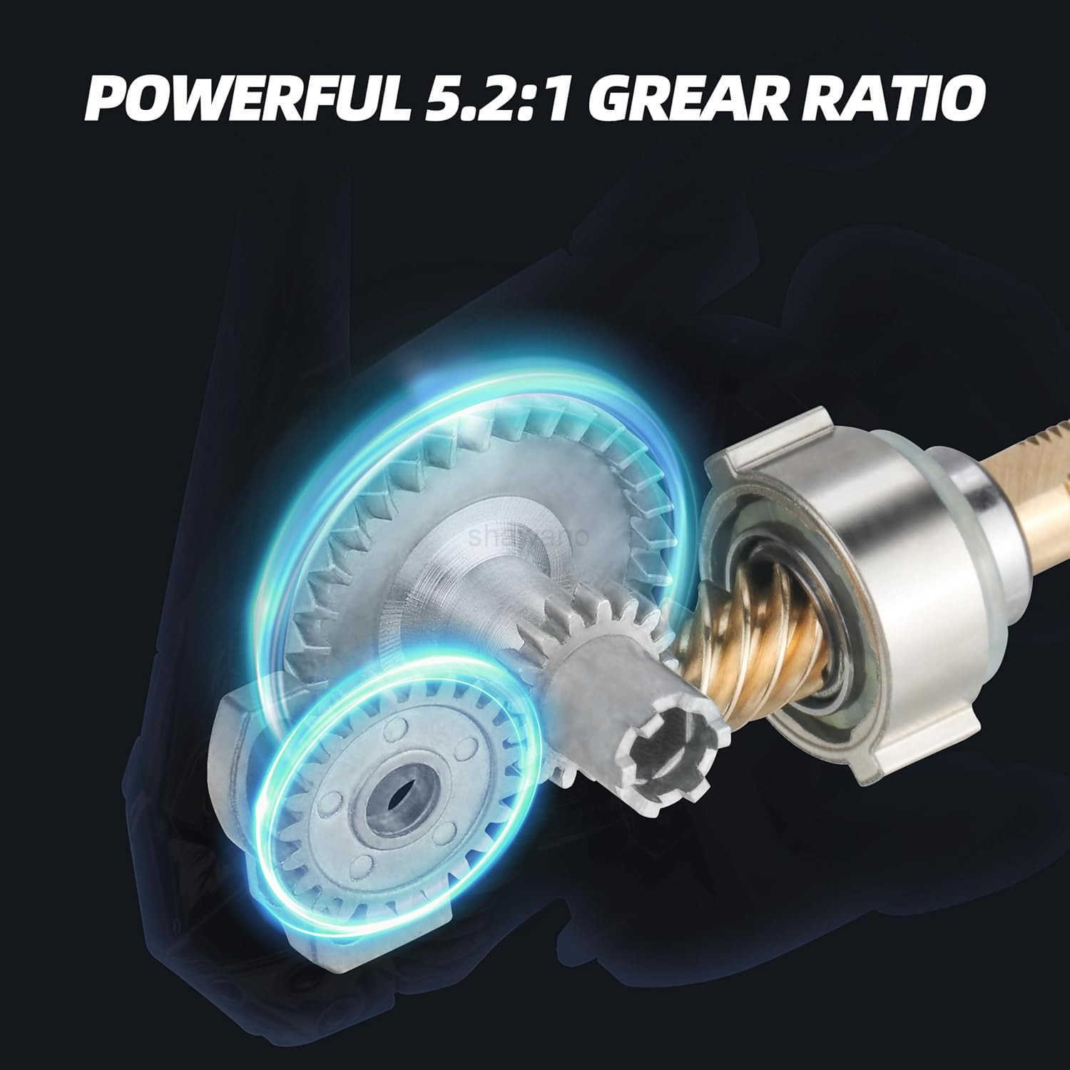 Spinning Reel 521 Gear Ratio Max Drag 2205 LB Lightweight Interchangeable LeftRight Hand Ideal for Freshwater Saltwater Available in 2000 3000 4000 5 