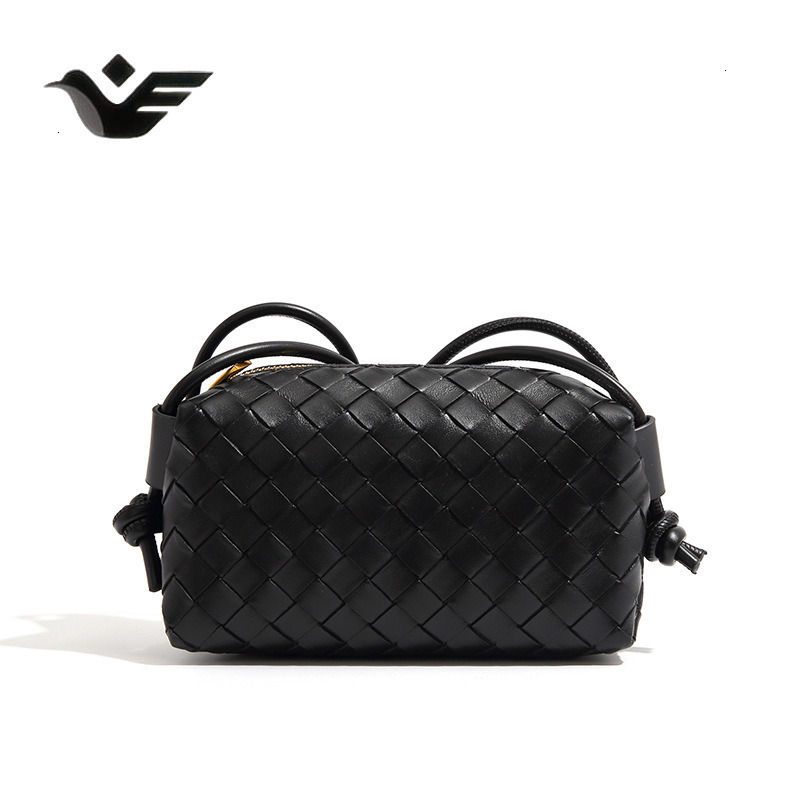 Feiyan Free Shipping New Designer Bag Luxury Shopping Bag Embossed Woven Small Square Bag